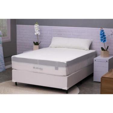 Imagem de Protetor Colchão King Tecido Ice Silencioso Antialérgico Master Comfor