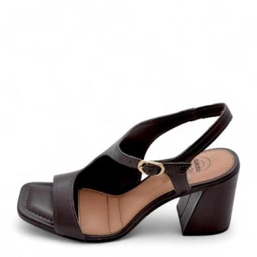 Imagem de Sandália Feminina Dakota Salto Alto REF: Y-9991 COURO, Ristretto, 35