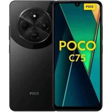 Imagem de Redmi Xiaomi Poco C75 256GB 8GB de RAM, Preto, Camera 50 Mpx, Bluetoot