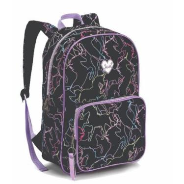 Imagem de Mochila infantil/juvenil unicórnio just Denlex - Denlex 