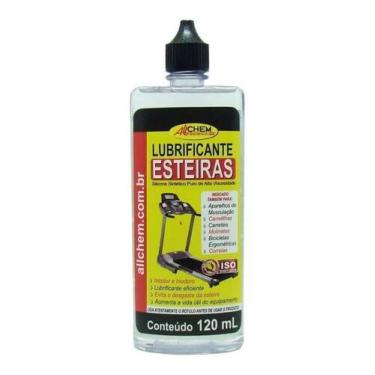 Imagem de Kit 5 Silicone Lubrificante Para Esteira Longa Duração 120ml Allchem