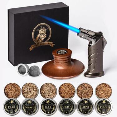 Imagem de Kit para fumantes de coquetéis ComboJoy para uísque e bourbon