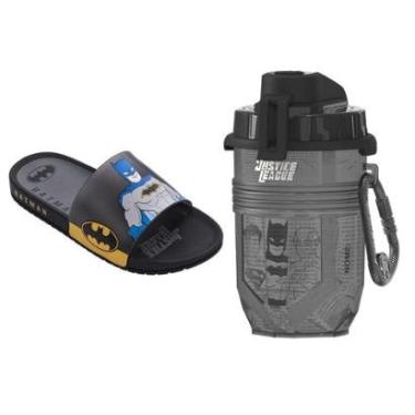 Imagem de Chinelo Slide Liga Da Justiça Action 22502 25/34-Masculino