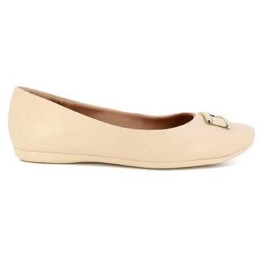 Imagem de Sapatilha Feminina Bico Redondo Vanilla Usaflex T75590-Feminino
