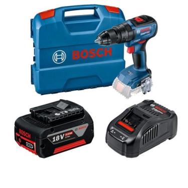 Imagem de Parafusadeira/furadeira gsb 18v-50 1 bateria - BOSCH