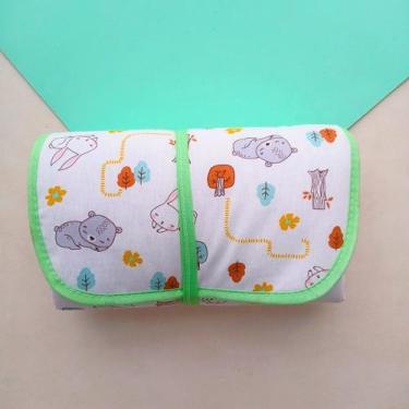 Imagem de Trocador Portátil Bebê 100 Algodão Bolsa de Viagem Comoda Impermeável 