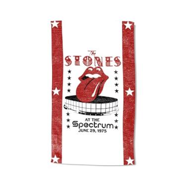 Imagem de Northwest Toalha de praia The Rolling Stones 1975 Spectrum, secagem rápida, macia e absorvente, itens essenciais de viagem leves para piscina ou banho, 101,6 x 183 cm