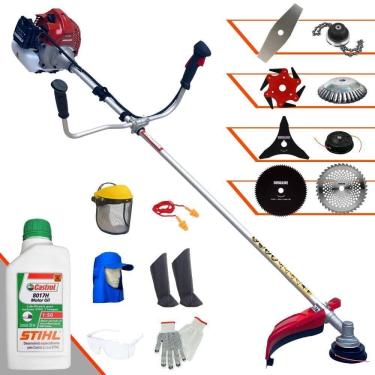 Imagem de Roçadeira 8 Em 1 Bcj431-l 43cc 1,7hp + Epi + Óleo Stihl 2t