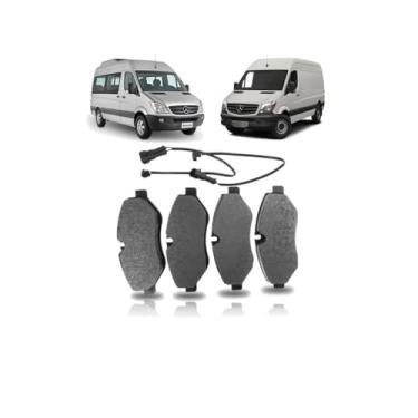 Imagem de Kit Pastilha de Freio MB Sprinter 415 12> + Car80 Anti Chiado 300ml
