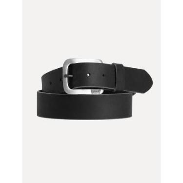 Imagem de Cinto Levis Masculino Couro Horizontal Batwing Preto-Masculino