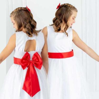 Imagem de Ref4196 vermelho - Só Mariazinha, 10 Anos, Vermelho