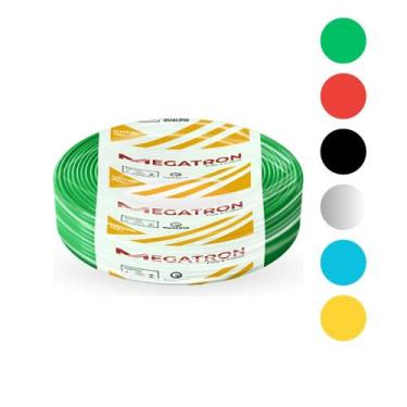 Imagem de Fio Cabo Flexível Instalação Elétrica 2.5mmx100m Megatron Cor:preto - 