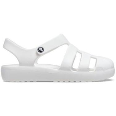 Imagem de Sandália Crocs Classic Fisherman K White-Unissex