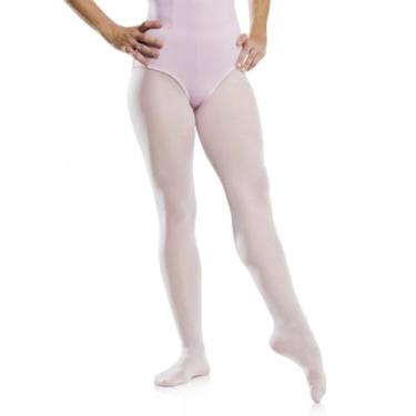 Imagem de Meia Calça de Ballet com Pé - Só Dança - Adulto - Branco