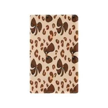 Imagem de Wassud Placa de cobertura para interruptor de luz, arcos marrons, leopardo, capas de tomada decorativas, placa de parede para tomadas elétricas, interruptor único, 11 x 6 cm