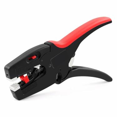 Imagem de Alicate descascador e cortador de fios resistente 2 em 1 para 0,03 mm²-10 mm², ferramenta essencial de descascamento e corte para profissionais e entusiastas do bricolagem.