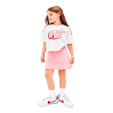 Imagem de Blusa Hering Infantil Menina Super Cotton Boxer-Feminino