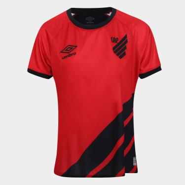 Imagem de Camisa Athletico Paranaense I 23/24 Jogador Umbro Feminina-Feminino