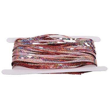 Imagem de Ainoli Metálico Tinsel Foil Franja Cortina Foto Pano de Fundo Decoração de Festa de Aniversário (1x2m) (Ouro rosa)