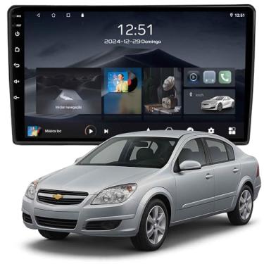 Imagem de Multimídia Adak 9P Vectra 2006 A 2012 Corsa Até 2012 Meriva Montana Até 2010 Preto 2+64GB Quadcore Carplay Android Auto Gps