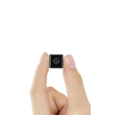 Imagem de ZHOUCXZDA Mini Câmera Interna Sem Fio Wifi, Câmeras De Segurança Doméstica Pequenas, Corpo Pequeno, Câmera Externa, Micro Câmera Babá, Babá Para Cães De Estimação, Câmeras De Segurança Domésticas, C