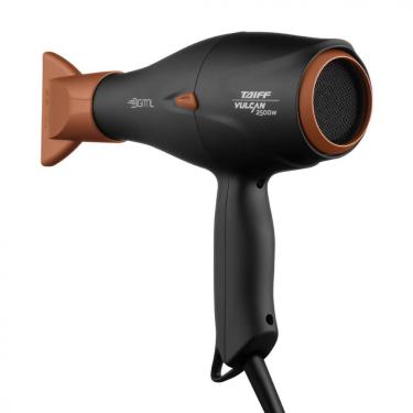 Imagem de Secador De Cabelo Vulcan Digital 2500w Motor Digital Taiff Preto Com Cobre