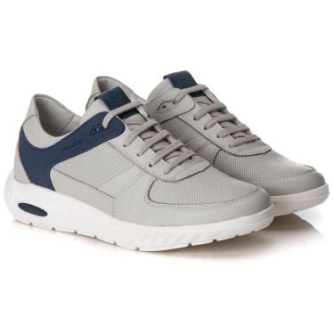 Imagem de Tênis Ranster Sneaker Max Masculino Couro Bovino Artesanal com Bolha Anti Impacto-Masculino