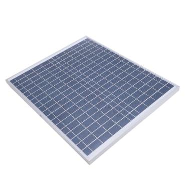 Imagem de Zopsc Painel Solar Monocristalino Portátil, Carregador Solar Resistente à água de 100 W Com Estrutura de Alumínio para RV, Barco, Carro, Motocicleta, Fonte de Alimentação de (20w)