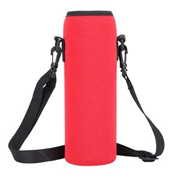 Imagem de Naroote Bolsa Térmica para Garrafa de água, Capa à Prova de Queimaduras Com Alça, Leve, Vestível, Esportes Ao Ar Livre, Proteção Anti-escaldadura para Caminhadas, Ciclismo, Material de Neoprene (#2)