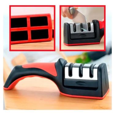 Imagem de Afiador De Faca E Tesoura Amolador 3 Em 1 Diama