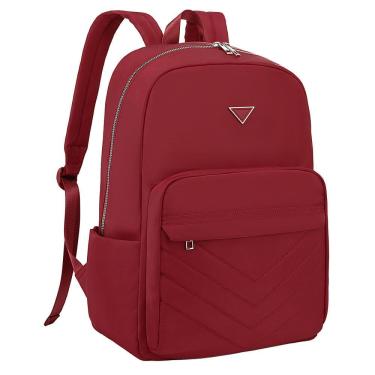 Imagem de Mochila Executiva 17" Feminina 2 Divisórias Vinho GW3003VN - Clio