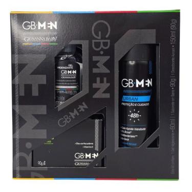 Imagem de Kit Desodorante Aerossol Urban 150ml/90g+ Sabonete em Barra 90g+ Gel H