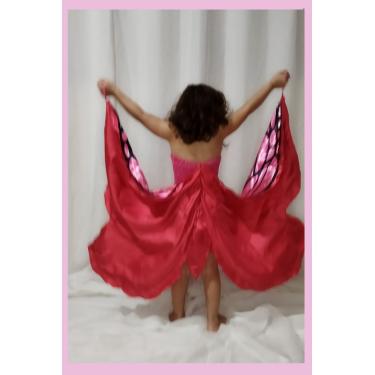Imagem de Vestido Fantasia Luxo Princesa Borboleta