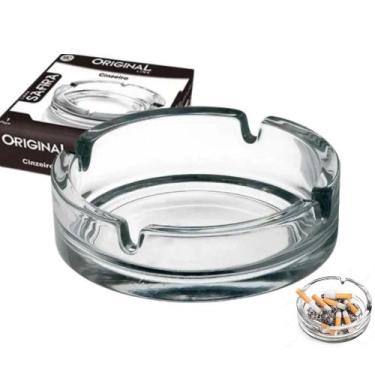 Imagem de Cinzeiro de Vidro Redondo Safira - Original Line - Panami