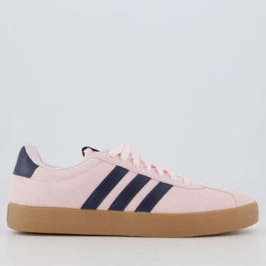 Imagem de Tênis Adidas VL Court 3.0 Feminino Rosa, 35