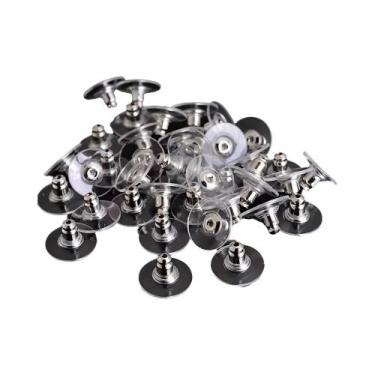 Imagem de 50 Peças De Acessórios Anti-Perda Para Brincos De Disco Voador, Materi