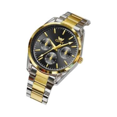 Imagem de Relógio Masculino À Prova D'água Luminoso Multifuncional Com Cronógraf