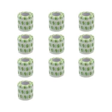 Imagem de Fita Atlética Colorida De 2,5cm, Bandagem Adesiva Autoelástica Para Ta