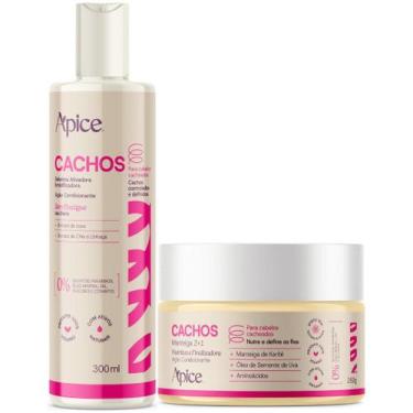 Imagem de Kit Ápice Cachos Gelatina Modeladora + Manteiga Nutritiva Finalização 