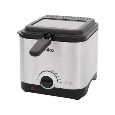 Imagem de Fritadeira Elétrica Philco Deep Fry 900W, Preto e Inox, 110V