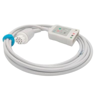 Imagem de Cabo Tronco Ecg Para Rabicho 5 Vias Ge Datex Ohmeda - Maple Hospitalar