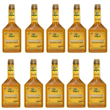 Imagem de Kit 10 aditivo motor bardahl prolonga 500ml