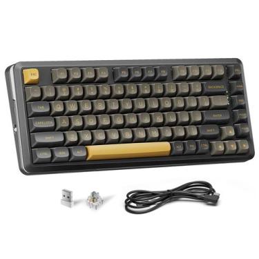 Imagem de Teclado RGB mecânico sem fio Redragon K738 75% de layout