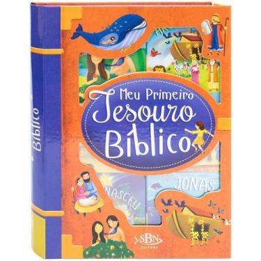 Imagem de Livro - Meu Primeiro Tesouro Bíblico: Box com 6 und.