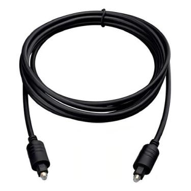 Imagem de Cabo Óptico Digital de Áudio 1,5m TOSLINK / SPDIF Tomate MCB-001