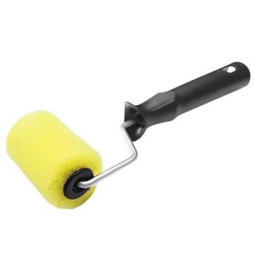 Imagem de Rolo De Pintura Espuma Linha Premium Profissional Com Cabo 5cm Compel