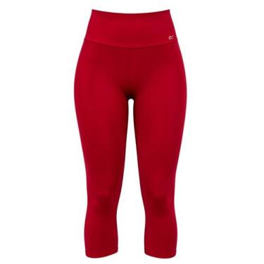 Imagem de Calça Capri Nay Sport CL21 Feminina Cós Largo Poliamida T. P/G, G, 03,