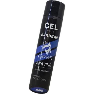 Imagem de Gel Para Barbear Shaving Cavier Formula Antibacteriana 300ml - Cavier 