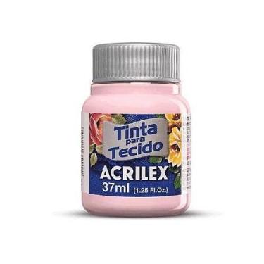 Imagem de Tinta Tecido Fosca 813 37ml Rosa Bebê Acrilex