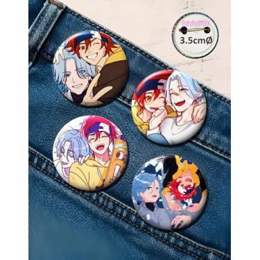 Imagem de Botton GEDUMIX Anime Sk8 The Infinity 1.0 - 4 Peças, 3.5cmØ Alfinete